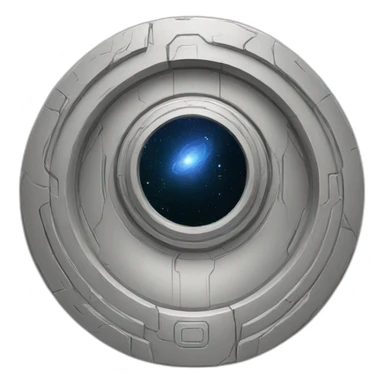 galactic portal sticker