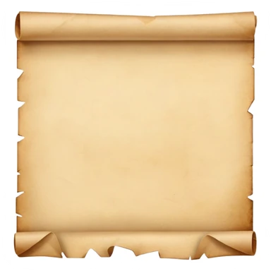 Survivor parchment paper sticker