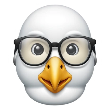 Albatross nerdy sticker