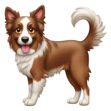 Berger australien rouge merle  sticker