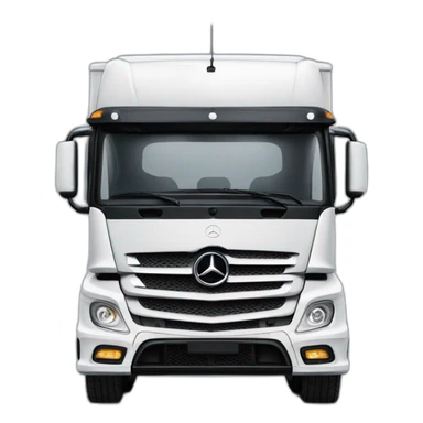 Mercedes Benz Truck stock sticker