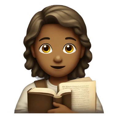 Child with a Bible sticker