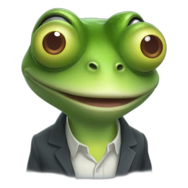 mr frog vr sticker