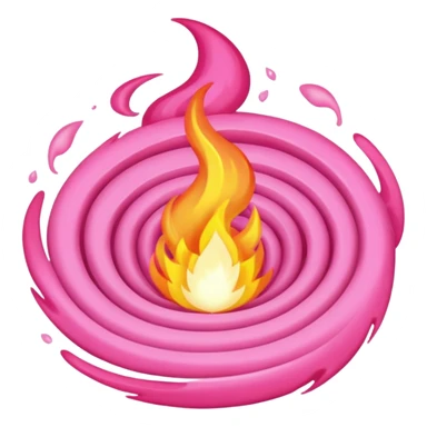 fire pink sticker