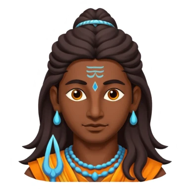 shiva god sticker