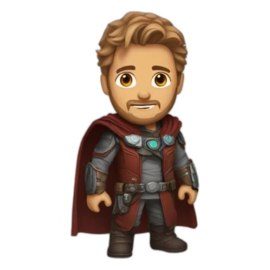starlord of Arabia sticker