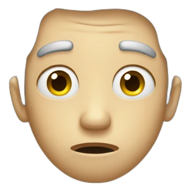 worried face sticker