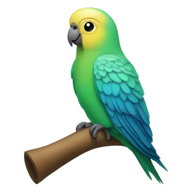 parakeet speech bubble sticker