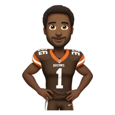 cleveland browns nfl sticker