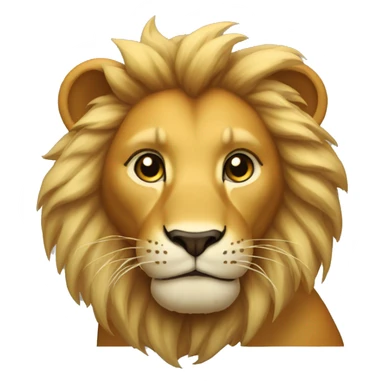 Hello lion en colère sticker