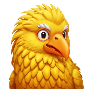 vild big bird sticker