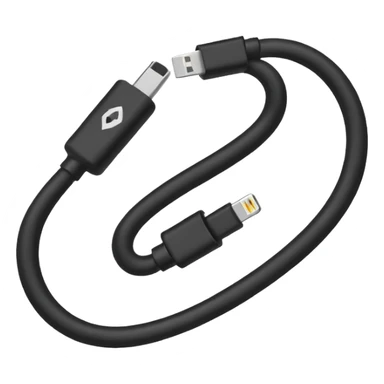 charge cable sticker