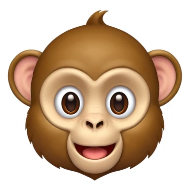 Monkey dancing sticker