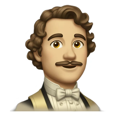 Belle-époque-guy sticker