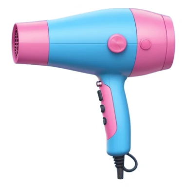 Cute Hair dryer, different design sticker