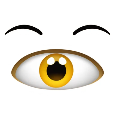 make an emoji face side eyeing to the left  sticker