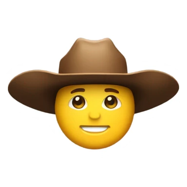 George Kittle cowboy hat sticker