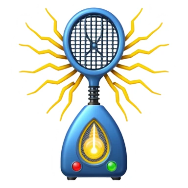 bug zapper sticker