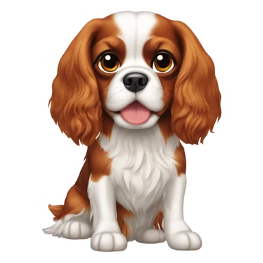Cavalier King charles spaniel sticker