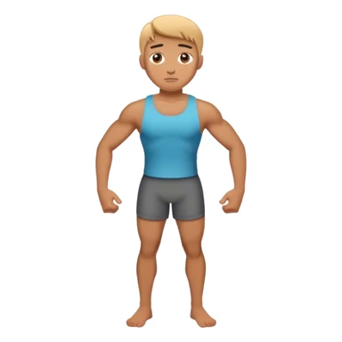 shrugs exercise sticker