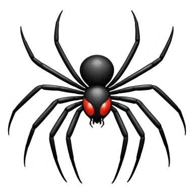 Spider vector sticker