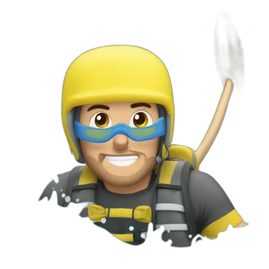 Bane white water rafting sticker
