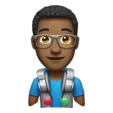 un DJ qui mix sticker