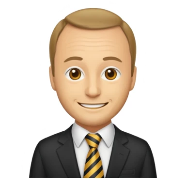 Friedrich Merz emoji, with a tie sticker
