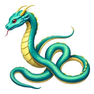 Colorful Seviper-Dragonair-hybrid sticker