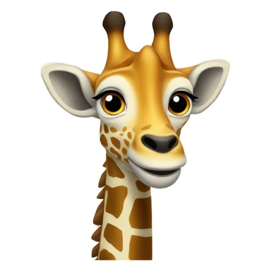 Girafe corps entier sticker