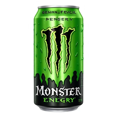 Monster energy drink can sticker