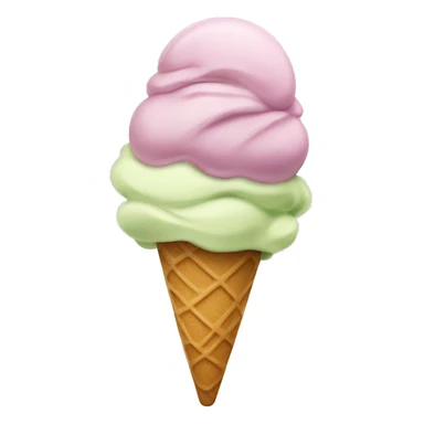 Ice cream pistacchio sticker