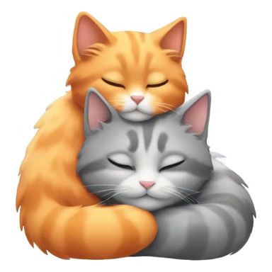 cats in love sticker