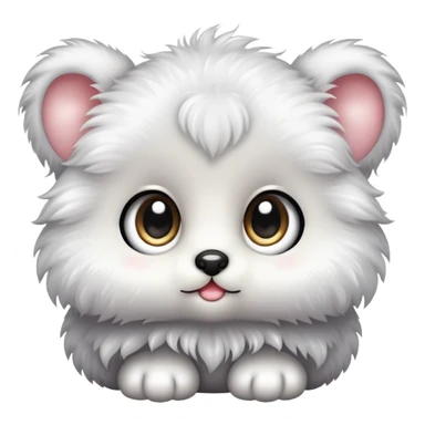 adorable baby animal with big sparkly eyes sticker