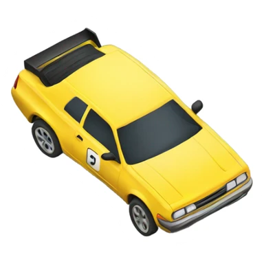 Car drifting  sticker