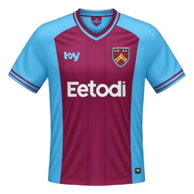 West Ham football shirt  sticker