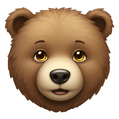cute cuddly bear sticker