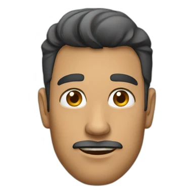 Hombre enfadado sticker