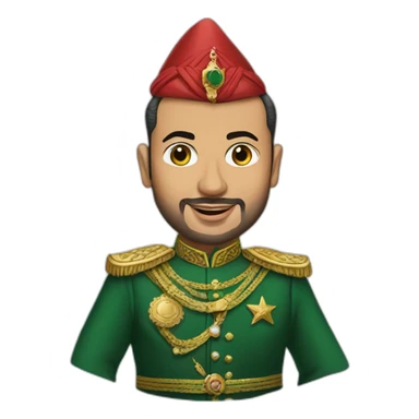 Mohammed VI sticker
