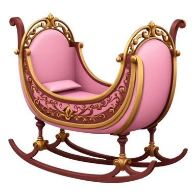 Cradles pink  sticker