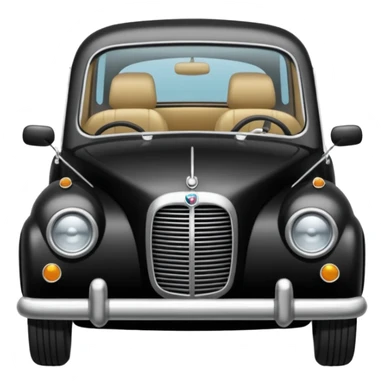 Crée-moi une voiture noire, berline, très classe La voiture  en long 2025classe S que d’un côté  sticker