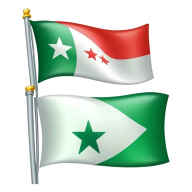 Syrien Flagge grün  sticker