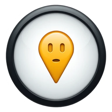 2 exclamation marks in a circle with white colour and its background in light blue colour sticker