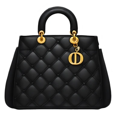 Black dior handbag sticker