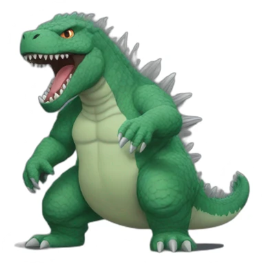 Godzilla cant afford rent sticker