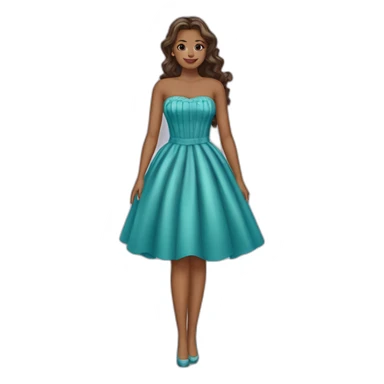 vestido talla muy grande sticker