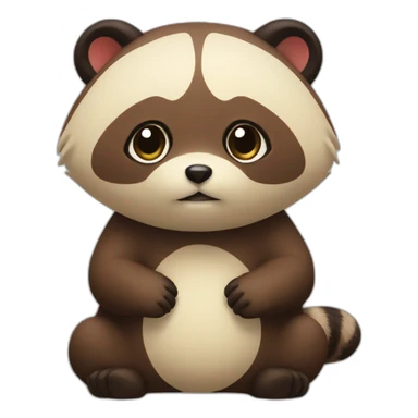 tanuki sticker