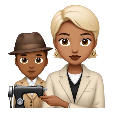 fashion designer sticker