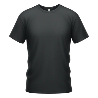 black tshirt write the letters FF sticker