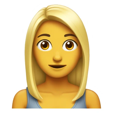 chica pelirroja sticker